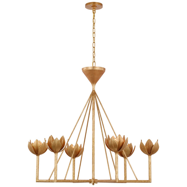 Alberto Large Low Ceiling Chandelier