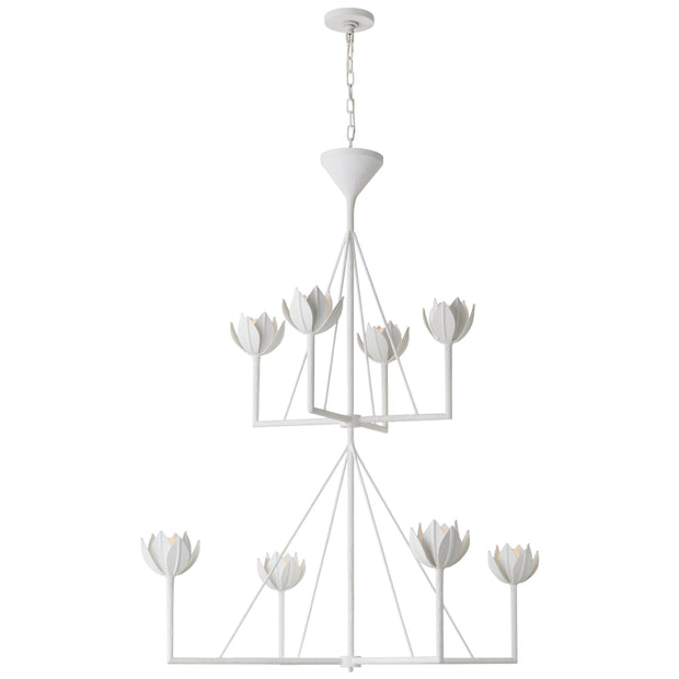 Alberto Large Two Tier Chandelier