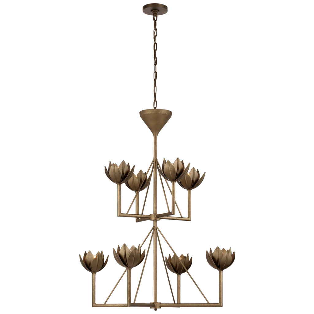 Alberto Medium Two Tier Chandelier