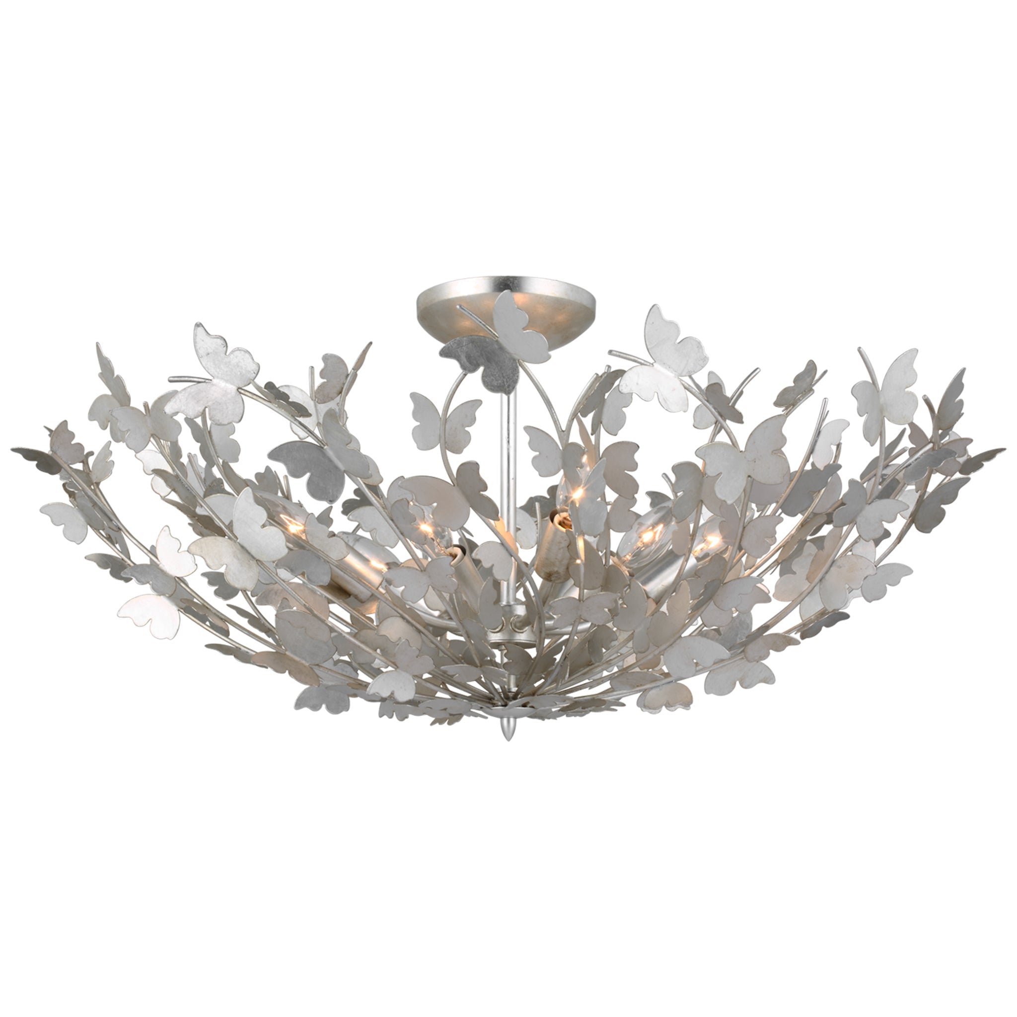 Large semi deals flush mount lighting