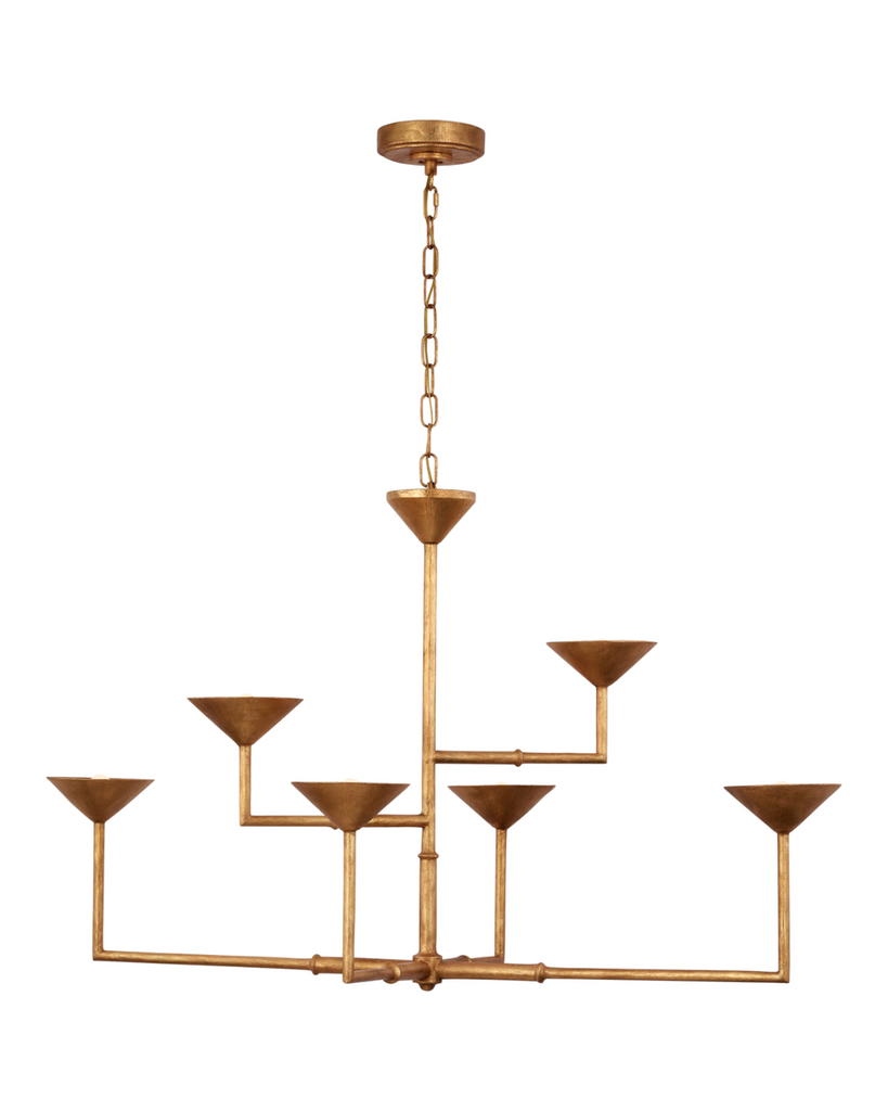 Eleanor 53" Asymmetric Chandelier